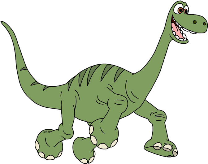 More Movie Clip Art - Good Dinosaur Clipart (700x540)