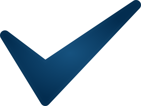 Blue Check Mark Svg Clip Arts 600 X 450 Px - Dark Blue Check Mark (600x450)