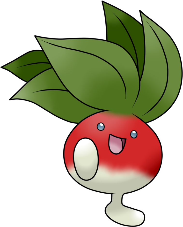 A Odd Radish Appeared By Applewoodart - Digital Art (812x984)