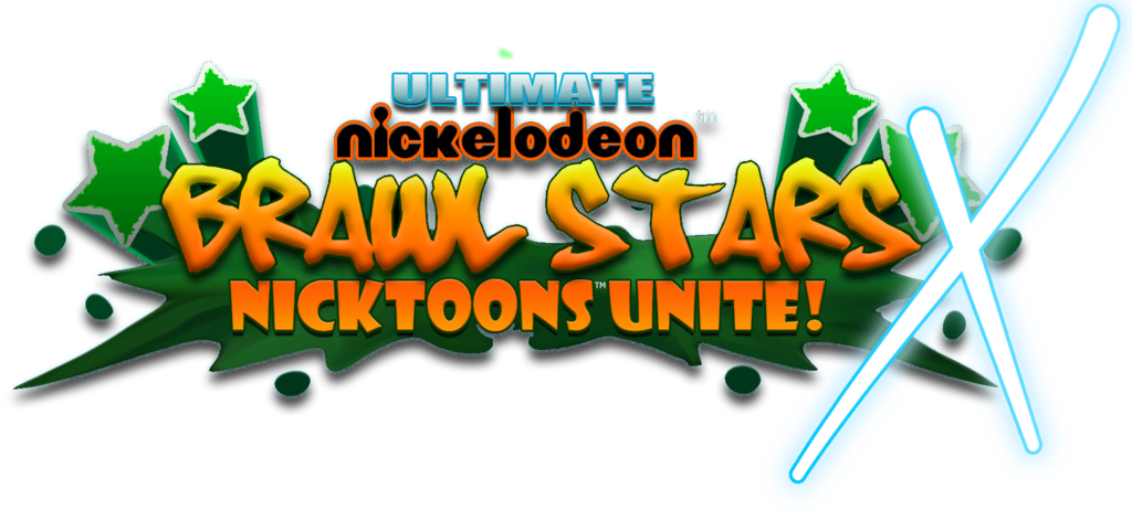 Ultimate Nickelodeon Brawl Stars X Logo By Neweraoutlaw-d63yc9w - Logo (1024x462)