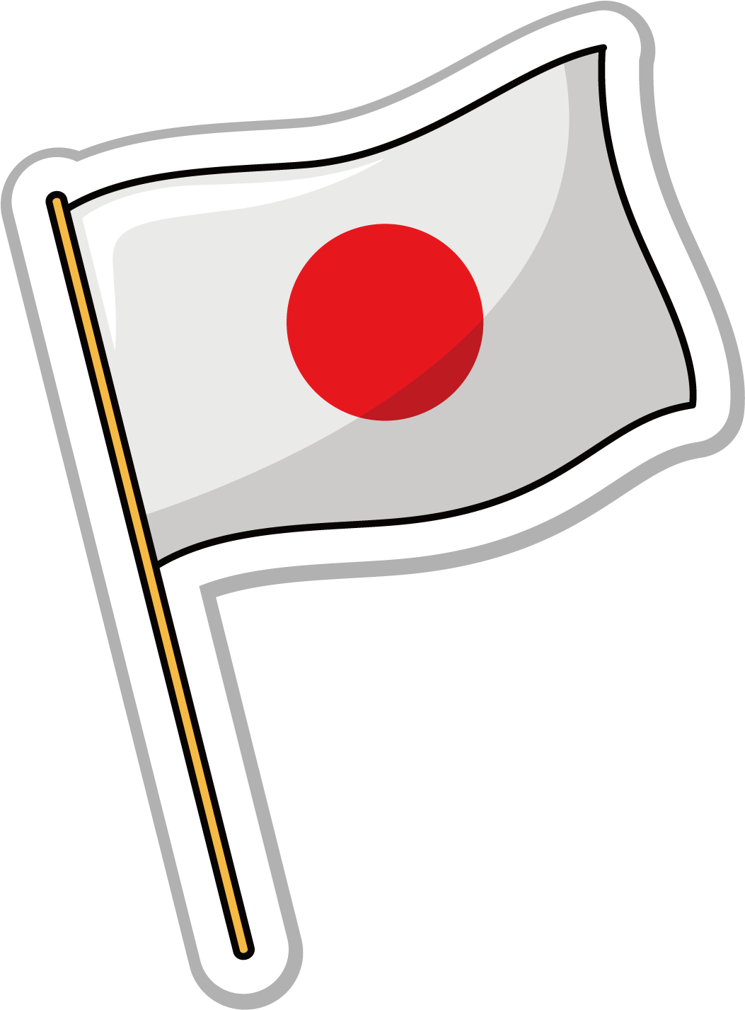 Flag Of Japan Flag Of The United States - Japan Flag Png (1404x1511)