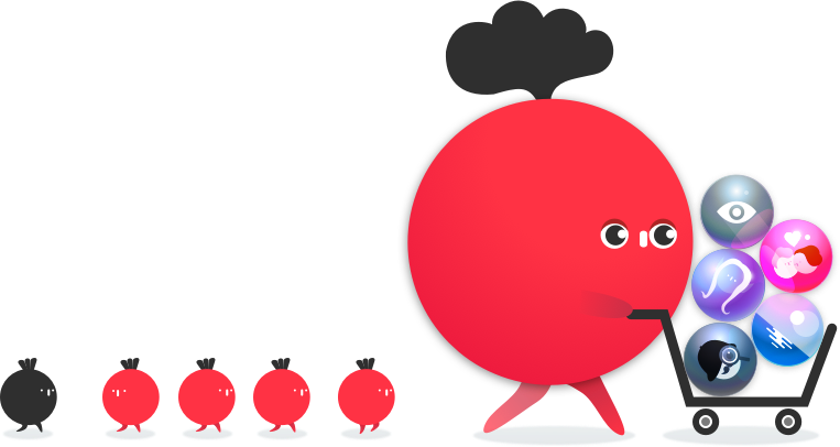 Shopping Radish - Radish (763x406)
