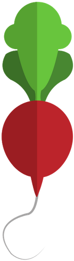 Whole Radish Icon - Icon (439x550)