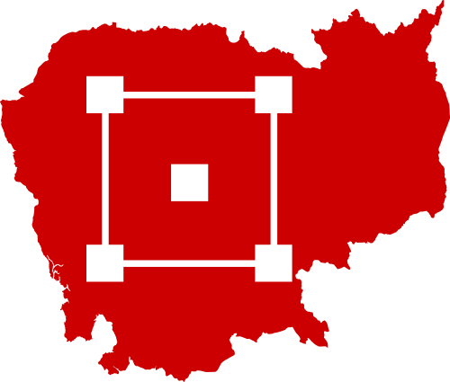 This Image Rendered As Png In Other Widths - Japanese Occupation Of Cambodia (500x425)