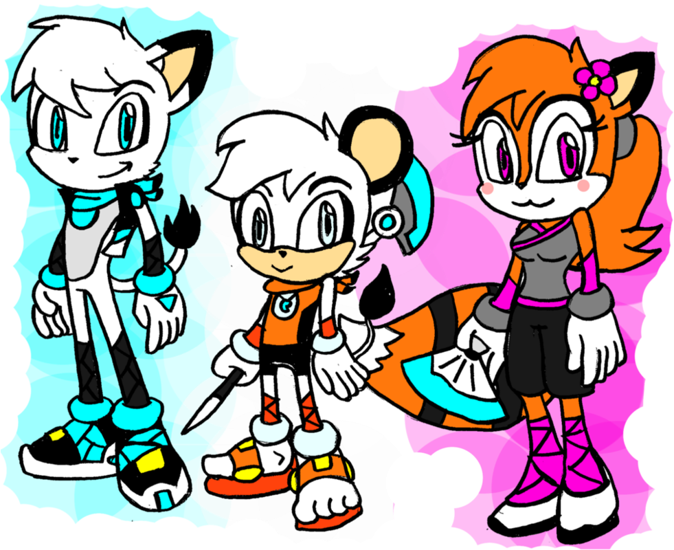 Sonic Boom Style For Eric, Jim, Anna By Frostthehobidon - Cartoon (991x807)