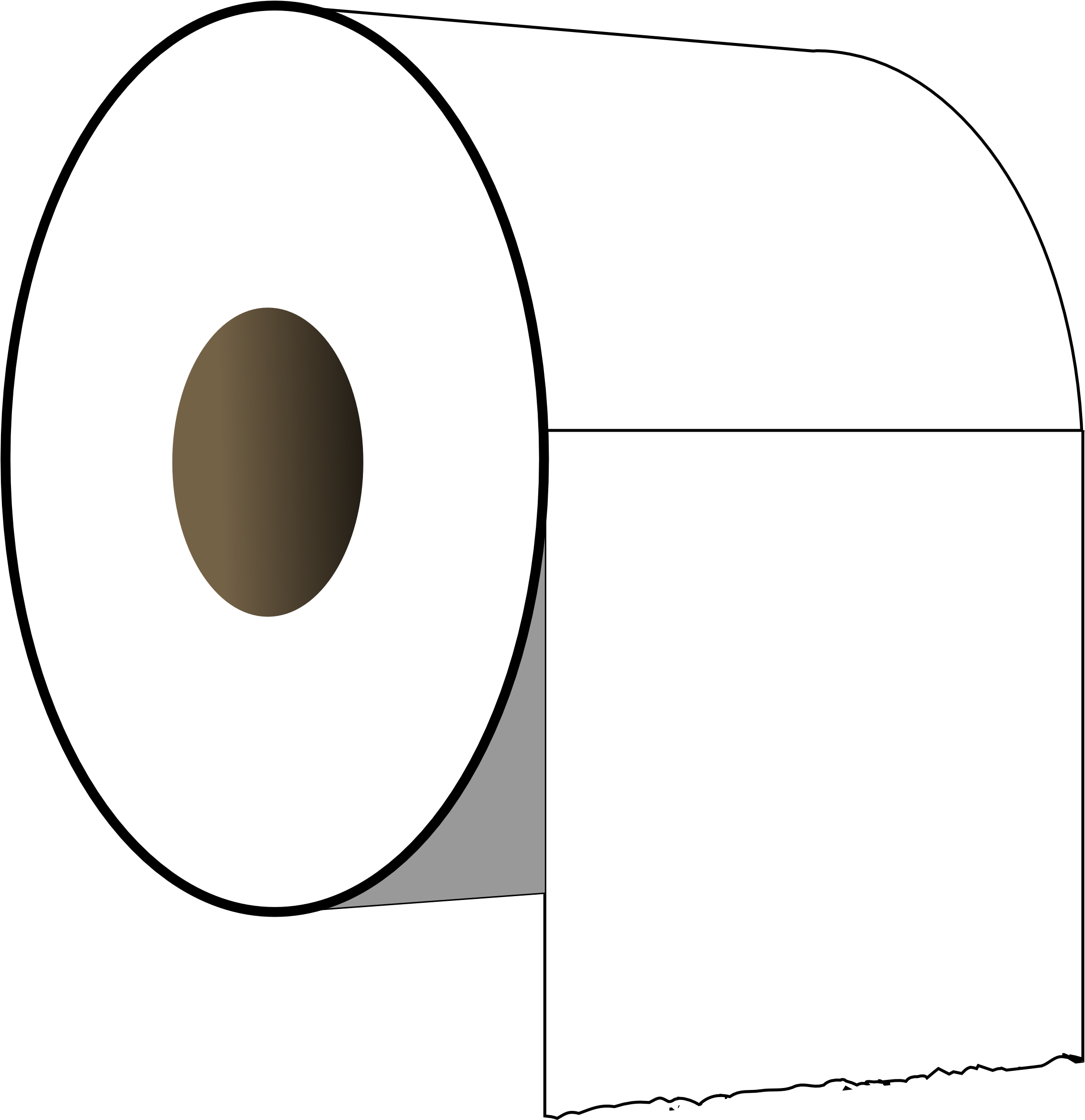 15 Toilet Paper Clipart Free Cliparts That You Can - Circle (2555x2640)