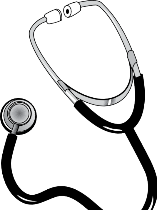 Health Calendar - Stethoscope Clip Art (534x712)