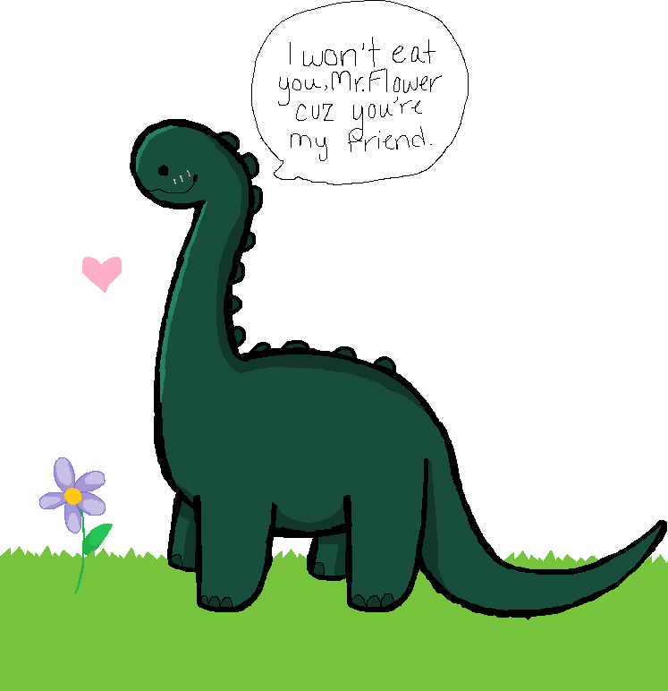 Cute Chibi Dinosaur Chibi Dinosaur For Mewmew12378 - Drawing (747x772)