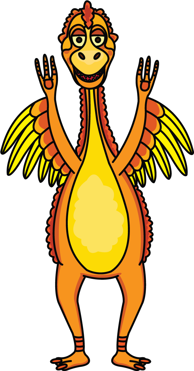 Cute Yellow Dinosaur With Wings Drawing Tutorial Http - Cute Yellow Dinosaur With Wings Drawing Tutorial Http (720x1280)