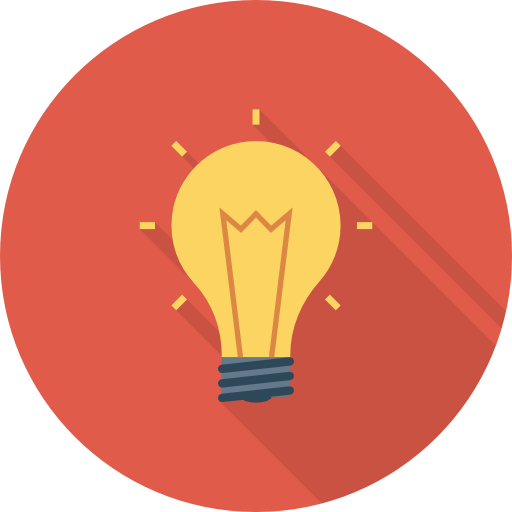 Light Bulb Free Icon - Portrait Of A Man (512x512)