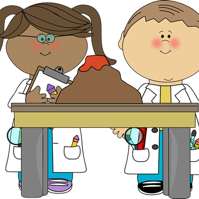 Scientific Kids - Clip Art (400x400)
