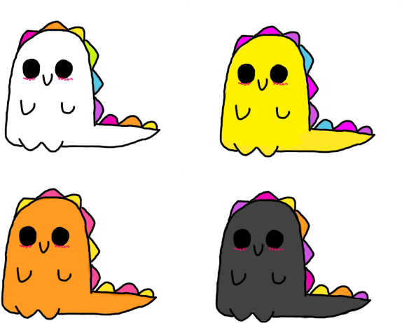 Kawaii Dinosaur Tsundere W-what Bullshitcockroach • - Dinosaurs Kawaii (639x479)