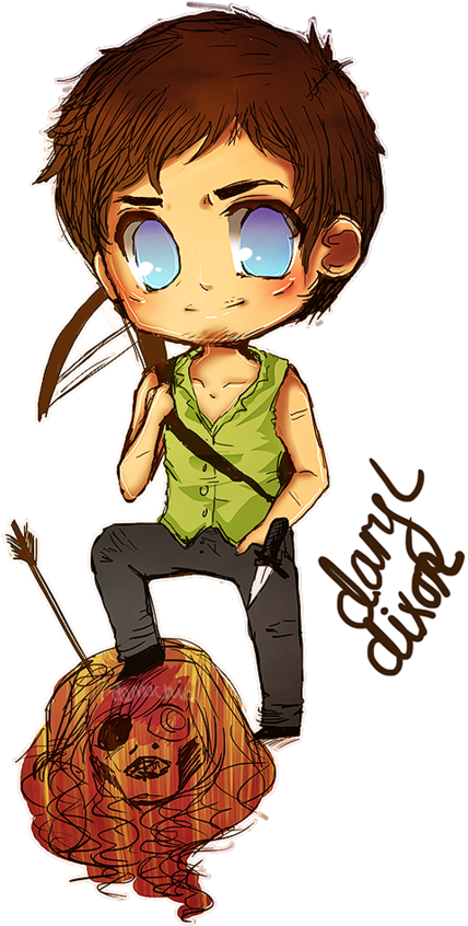 The Walking Dead - Fan Art Daryl Dixon (600x893)