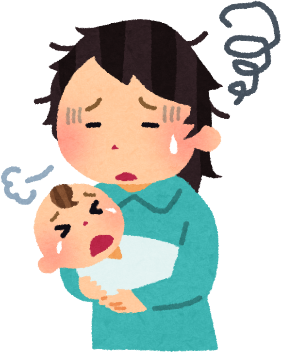 2ch 막장 친구 A는 결혼했지만 아이가 없는 탓인지 아이가 있는 친구가 그런 푸념을 말하고 育児 大変 イラスト 646x752 Png Clipart Download