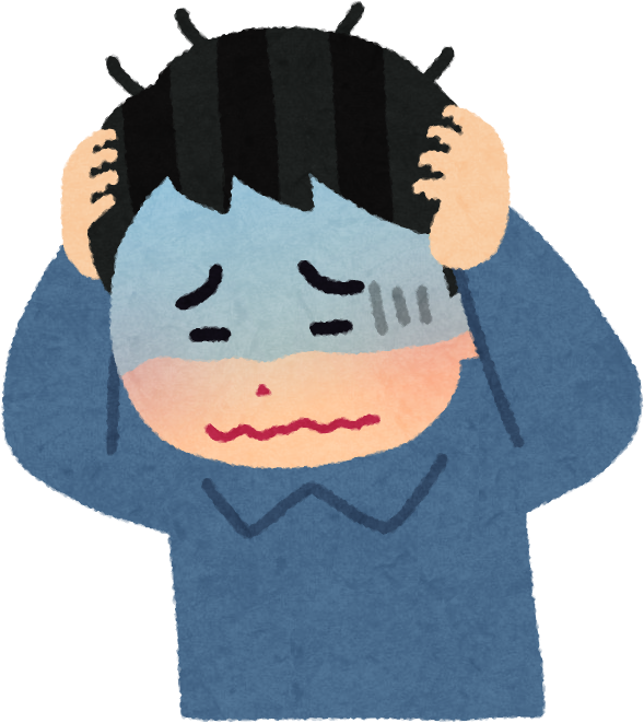 【2ch 막장】고등학생 남자인데, 형이 결혼하고, 형수가 함께 살게 되고 나서, 집에서 지내기가 - 悩ん で いる イラスト (682x682)