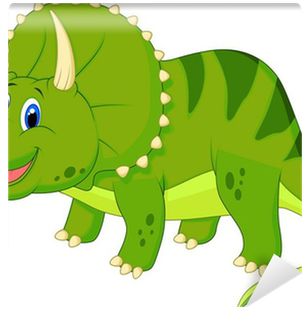 Cute Triceratops Cartoon (400x400)