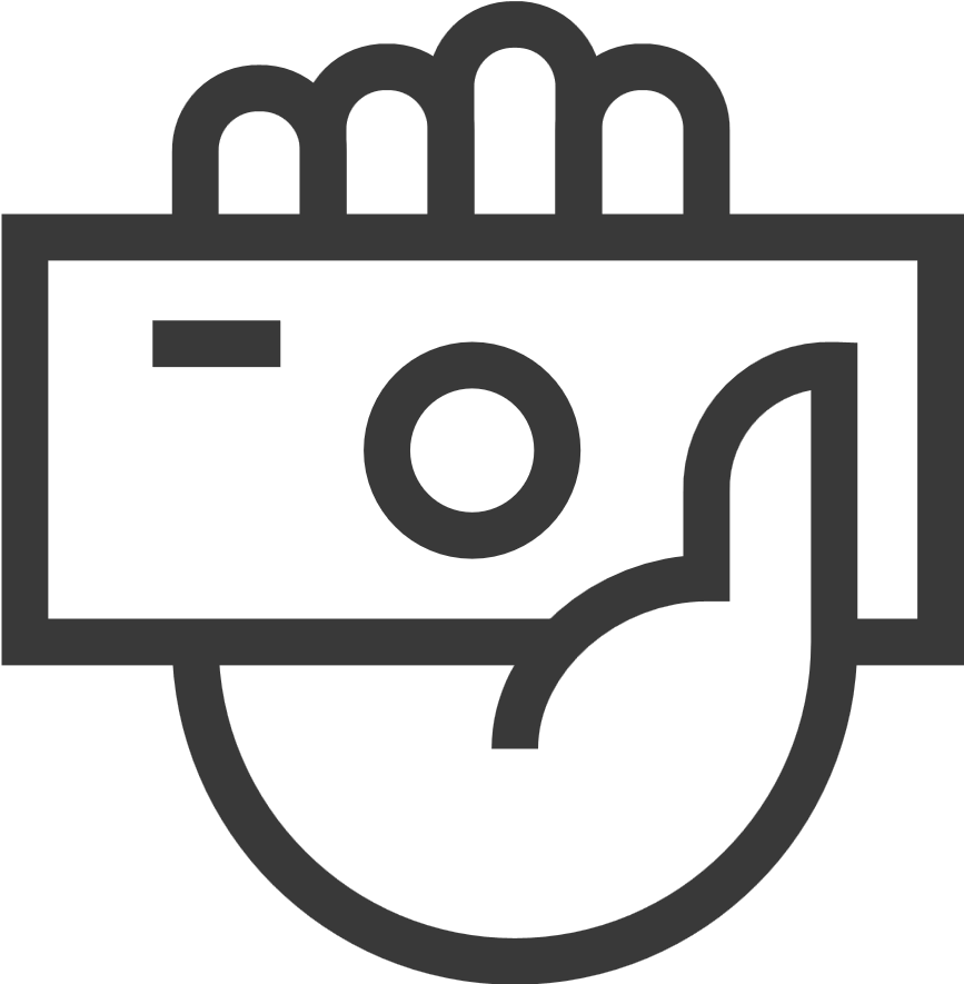 Icon Money In Hand Inactive - Payment (1582x884)