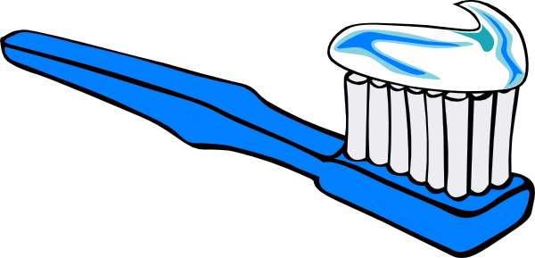 Toothbrush Clipart - Toothbrush Clipart (600x289)
