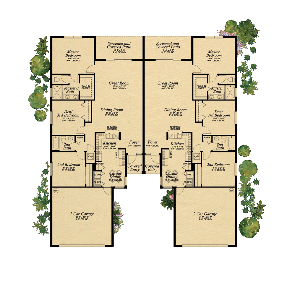 [ Small • Medium • Large ] - Architectural Plans (971x971)