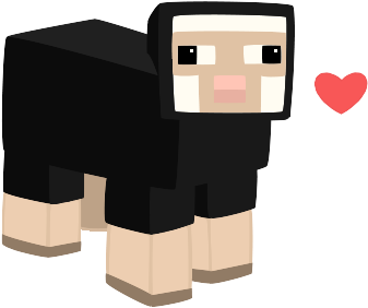 Baa Baa Black Sheep By Shynies - Minecraft Skin Baa Baa Black Sheep (407x364)