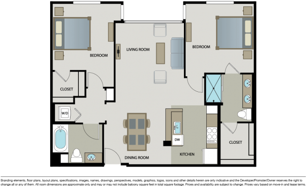 Floor Plans The Dylan House Plan Room Names Thedylan - Floor Plan (672x448)