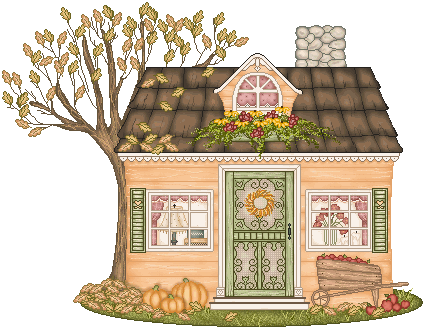 House Clipart Cottage - 3 Bears House Clipart (423x328)