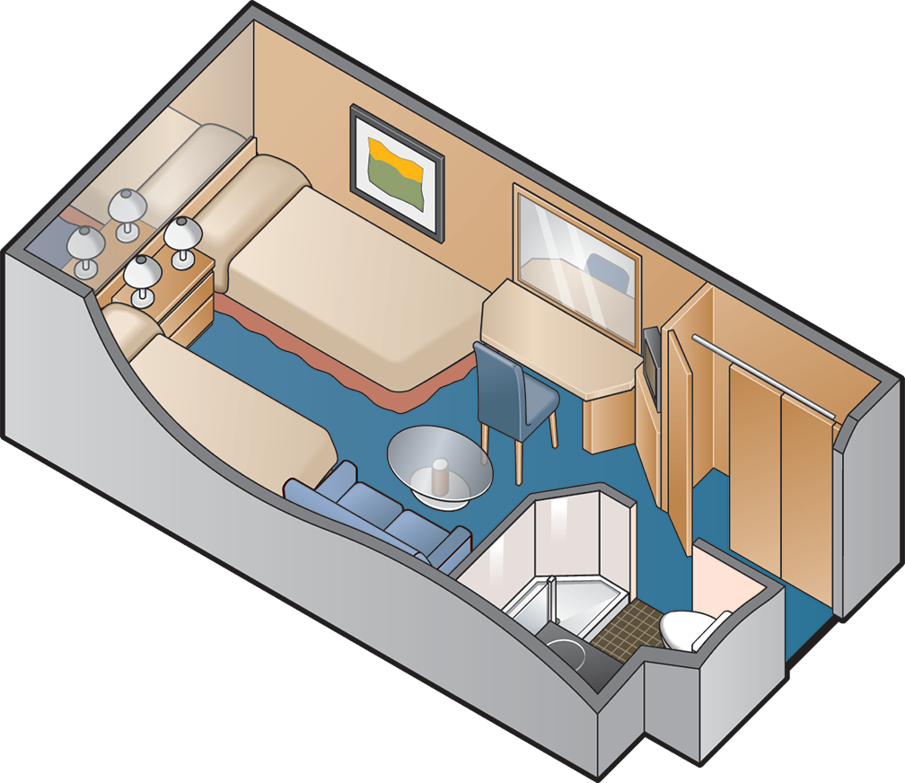 Blue Note At Sea - Celebrity Constellation Oceanview Cabin (1008x872)
