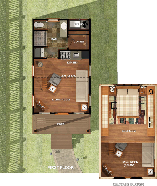 Antique Decorating Little House Plans Large Size - Tiny Houses South Africa (548x650)