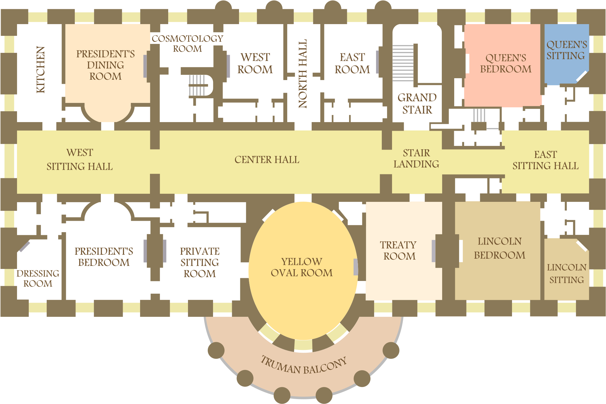 White House Floor Plan (2000x1335)
