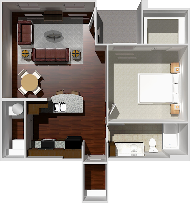 Big House The Redbud - Floor Plan (624x666)