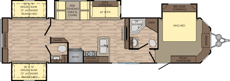 Ample Storage, A Big Bathroom, A Shower, An Electric - Floor Plan (800x282)