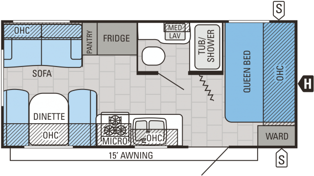 Country Style House Plan Beds Baths Sqft Sq Also Two - Caravan (672x375)