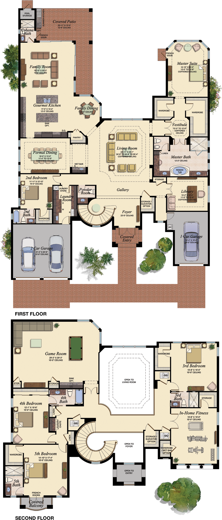 Gl Homes - Boca Raton Houses Floor Plans (935x2218)