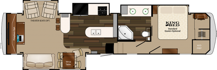 The 2015 Heartland Big Country 3596re Floor Plan - 3596re Big Country (850x274)