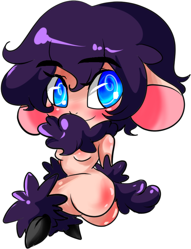 Baah Baah Black Sheep Chibi By Nyaoni - Digital Art (838x953)