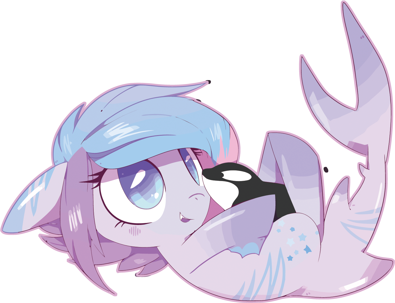 Pony Shark Equestria Daily - Drawing (1500x1157)