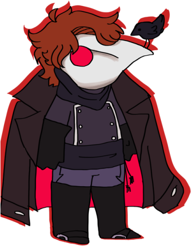 Julian, But Smol - Cartoon (500x605)