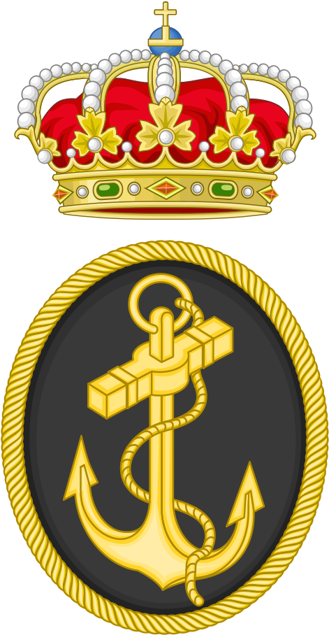 Emblem Of The Spanish Navy - Murcia Coat Of Arms (514x933)