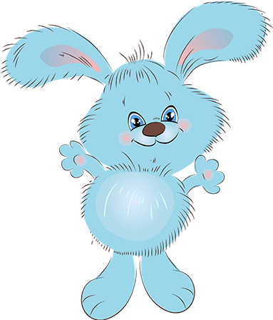 Free Bunny Rabbit Cartoon Animal Clip Art Images On - Blue Baby Syndrome (450x450)