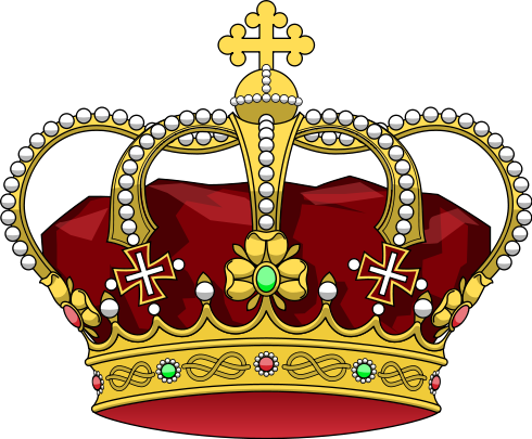 Cool Crown Cartoon Picture Cartoon King Crown Cliparts - King Henry Ii Crown (490x405)