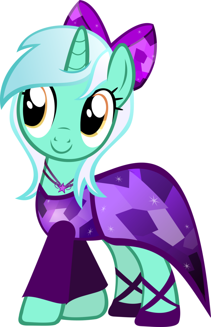 Lyra Heartstring's Dress - My Little Pony Lyra (718x1111)