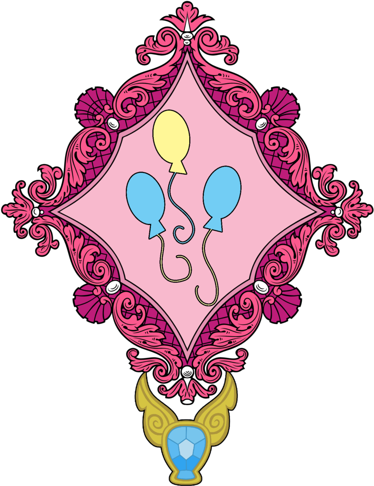 Pinkie Pie's Coat Of Arms By Lord-giampietro - Pink Coat Of Arms (786x1017)