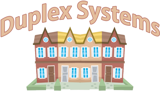 Mansion Clipart Duplex - Duplex Clip Art (512x300)