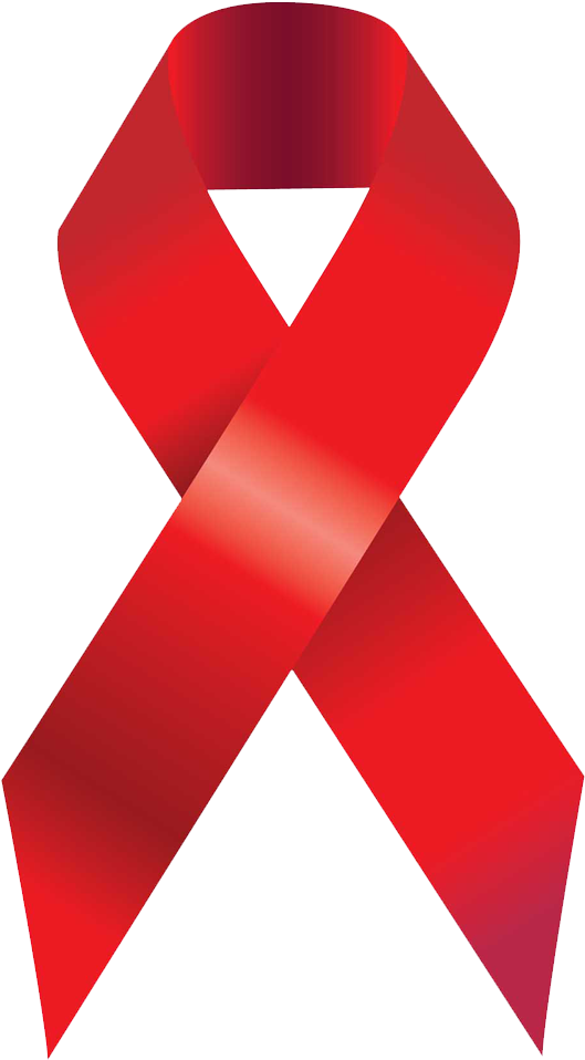 Domestic Violence Red Ribbon Purple Ribbon Aids - Red Ribbon Aids Png (1024x1020)