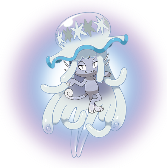 Sorry Bout It , - Pokemon Jellyfish Ultra Beast (559x572)