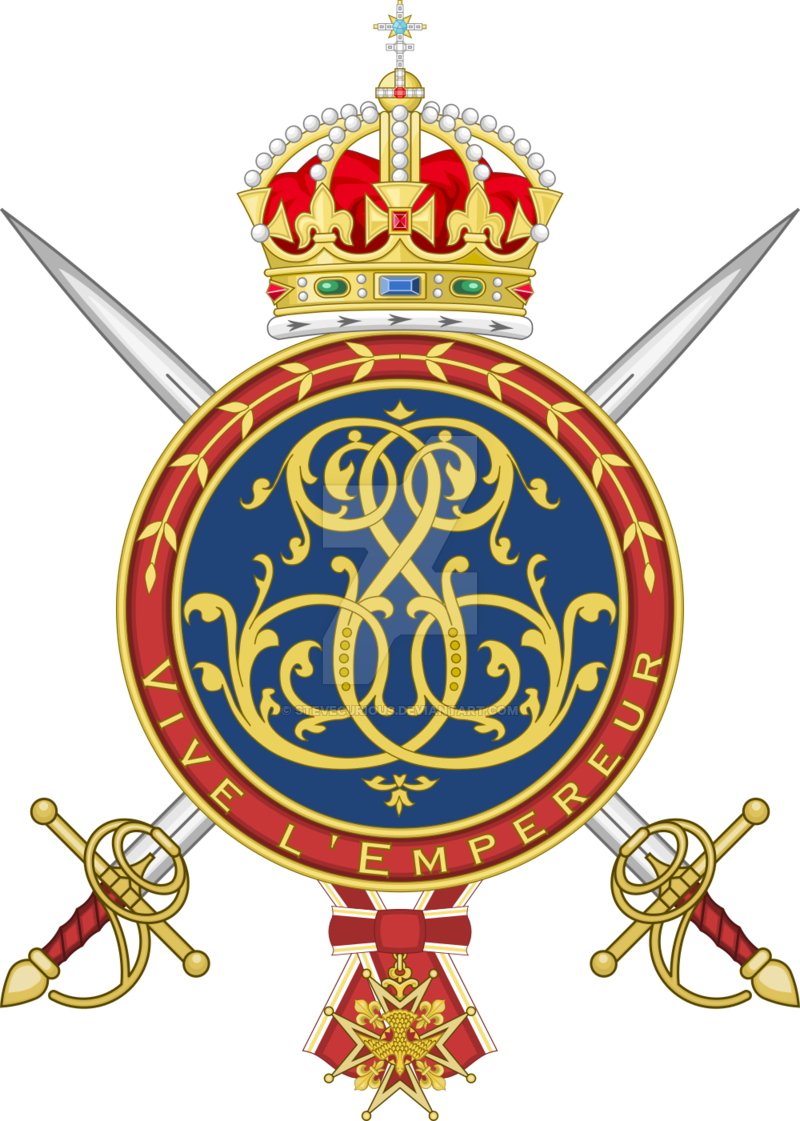 Garde Du Corps Emblem By Stevecurious - Royal Wedding Crown Magnet (800x1121)