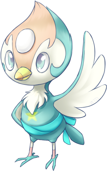 Pokémon Sun And Moon Pokémon Diamond And Pearl Ash - Pikipek Pearl (600x600)