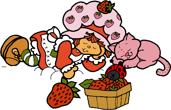 Strawberry Shortcake, Raspberry Torte Strawberry Shortcake - Rosita Fresita Para Colorear (599x397)