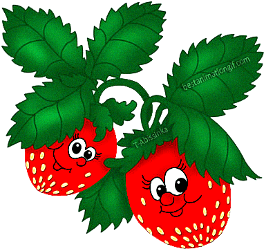 Анимационные Картинки И Gif Открытки - Ягоды Анимация (400x400)