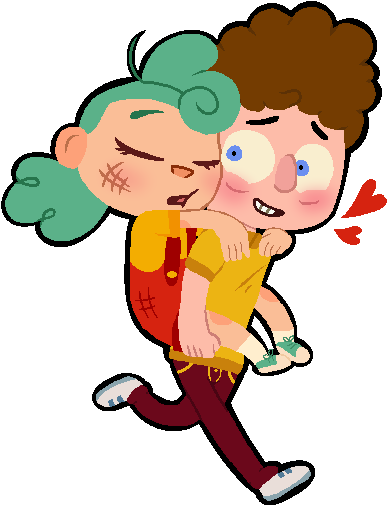 Nikki X Neil Camp Camp By Charahumangirl - Camp Camp Nikki X Neil (476x572)